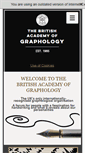 Mobile Screenshot of graphology.co.uk